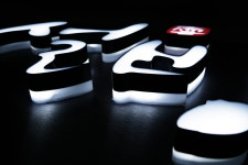 높이10cm 3D 쓰리디 채널 간판 : 마이캘리