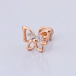 14K 나비썸 피어싱 귀 귓볼 : 준주얼리