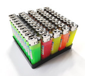 국산반투명돌라이터50개 한통 : 황금장터