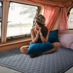 카온 DC 탄소매트 가정용 캠핑용 12V 차박용 전자파없는 카본 전기 온열 매트 YM-DM22-S : 영메디칼바이오