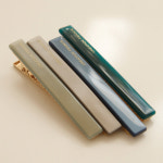 제이로렌 여성 데일리 프랑스 일자 옆머리 포인트 헤어 집게핀 : 제이로렌