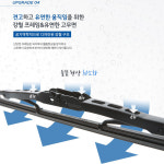 보쉬 클리어핏 자동차 잘닦이는 발수 와이퍼 무소음 1P : 케이원모터스