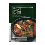 강원도 태백 건강한 보양식 곤드레 육개장 밀키트 해장국 간편조리 2인분 600g : 재즈니