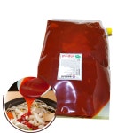 떡볶이 양념 시판 소스 5kg 맛있는 빨간 고추장 닭 국물 떡뽁기 볶음 조림 요리 간식 : 라이프넛지
