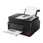 [캐논] PIXMA G7090 빌트인 정품무한잉크 복합기(복사+출력+스캔+팩스) 잉크젯/컬러출력/자동양면인쇄/연결방식 : USB 유선랜(RJ-45) WiFi... 