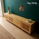 헤이몰리 화양연화 S LPM 라탄 디자인 협탁 550 : 헤이몰리가구