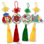 전통 보석십자수 노리개 (4종 택1) 만들기 미술키트 어린이집 유치원 초등학교 미술재료 : 몽동마트