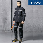 추동 J-6203 점퍼 P-6203 바지 별매 블랙 S~4XL 방한복 생활방수기능 보온성뛰어남 근무복 작업복 파브 : 오라샵365