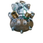 콤프레샤 자동차 화물차 에어컨 압축기 펌프 농업용 지게차 굴착기 컴프레서 24v : 무궁상회