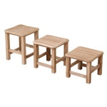 가벼운 고급 의자 커피 테이블 스툴 유럽 낮은의자 사이드체어 원목 수납 : 헤이미니몰