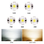 Led 칩 220V 미니 COB LED 매트릭스 비즈 Y32 3W 5W 7W 10W 12W 투광 조명 스포트라이트용 드라이버 다이오드 필요 없음 : 만물자재상