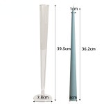캔들 비누 몰드 교회 양초 금형 3d 스테레오 긴 브러시 홀더 촛불 금형 촛불 저녁 식사 촛불 금형 diy 촛불 금형 : 슈가마트 8호점