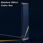 삼각프리즘 프리즘 과학프리즘  광 스펙트럼 물리학 및 사진 교육용 40x40x180mm 광학 유리 삼각형 : 만물자재상