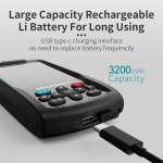 골프거리측정기 레이저거리측정기  MILESEEY GPS 면적측정기 휴대용 네비게이션 농촌 지역 측정기 MC8066C 토지 미터 측정 기기 차량 또는... 