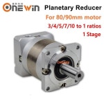 베어링 유성 기어 박스 감속기 PLF090 탄소강 1 단 3 4 5 7 10 대 비율 80mm 90mm 서보 모터, : 티에이치보부상