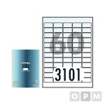 용방수라벨PP-3101 10매 바코드용 38.1x19.2m : jungemall