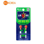 이지코리아 광케미2 (Ø3mm 매우 밝은 램프) 빨강광케미2 초록광케미2 민물낚시전자케미 주간케미+야간케미+배터리 1쌍세트 : 통통피싱