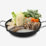 경질 낮은 전골냄비 20cm 업소용 감자탕 부대찌개 전골 찌개냄비 : 핸썸키친