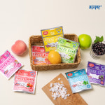 퍼지락 무설탕 자일리톨 캔디 쿨민트 10봉 (외 맛 4종) : 퍼지브러쉬.퍼지락 코리아