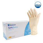 메디컴 세이프 베이직 이지핏 라텍스 의료용 진료용 식품용 장갑 소형 S/XS/XXS : 리빈메디컬
