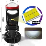HID HID램프 D1S 슈퍼 브라이트 120W Y7D H4 LED 헤드 라이트 자동차 미니 프로젝터 렌즈 6000k 30000LM 하이 로우 빔 터보 팬 자동 조명... 