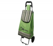 그린 스트라이프쇼핑 캐리어 (기업 학교 단체 홍보용 판촉물 답례품) : 팡팡기프트