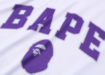 (정품) 베이프BAPE TEAM JERSEY TEE 베이프 팀 저지 반팔 티셔츠 1I80-109-004 _BSTL : 베스트.리
