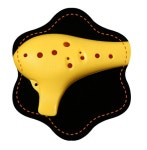 초등학생 중등 고등 학생용 플라스틱 오카리나 교습용 알토오카리나 : 푸드비타민