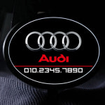 아우디 (AUDI) 면발광 LED 혁명주차번호판 : 아트카몰