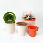 컬러라인 원형 저면관수 화분 플라스틱화분 12호 마이플랜트 : 마이플랜트