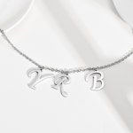Custom Initial Necklaces for Women, Custom Name Letters Chain Necklace, Never Fade [C00074217] : 제이디넷2