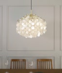 베르판 펀 3등 자개 펜던트 식탁등 인테리어 포인트조명 : 조명팔구