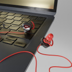 잇서 배그롤 게이밍 이어폰 PC 연결젠더 하드케이스 붐마이크 포함 3.5 mm / C 타입 : 주식회사잇서