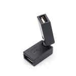 USB 암암 360도 회전 상하좌우 공간활용 USB2.0 케이블연결 연장젠더 : 맘보케이블