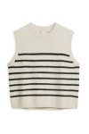 Arket Top 아르켓 스트라이프 울블랜드 베스트 : Joy closet