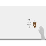 리락쿠마 인형 챠이로이코구마 키체인 열쇠고리 11CM : NEOGLOBAL