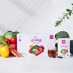 농축액 사용하지 않은 과일 야채즙 야채수 100ml x 60포 : 명인힐링푸드