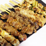 국내산 모둠 닭꼬치 450g 1팩 염통 다리살 모래집 목살 캠핑음식 숯불 바베큐 산아몰 : 산아몰