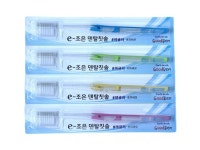 굿덴 e-조은 덴탈칫솔 고탄력 초미세모 레귤러 12개 : 조은덴탈