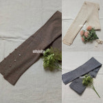 부드러운 니트 레깅스 아이보리 레깅스 올리졸리H0718 : 올리졸리M