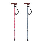 복지용구 노인용지팡이 이틱 장미원목손잡이 노인장기요양보험 : 케어앤모어