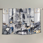 실크 스카프 뉴욕 고급SILK100 숄 A1059 : LANIC U 라닉유