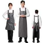 H형 양면방수 곤색 대형 앞치마 시장 정육점 식품제조공장 김장용 : 스피드가운