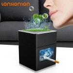 호환 공기청정기 필터 LONHOMON AP078 재떨이 공기 청정기 USB 충전 간접 방지 연기 데스크탑 냄새 제거 가정용 : LIKTEM