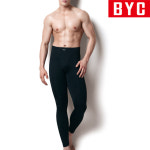 BYC 베이직 남자 기모 타이즈 면 내복바지 남성타이즈 : BYC왕자상회