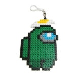 8x8블럭패키지/가방고리용/어몽어스초록GJ25번 : 공작공예