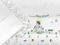 꾸미지오 순면 광목 소파 패드 흙, 돌소파 꽃밭정원 블루, 3인용 : 꾸미지오몰