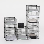 철제 옷장정리트레이 1열 : acemart