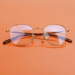 티타늄 안경테 최고급 퀄리티 남자 여자 안경 투나인 GO1 골드매트 : 투나인안경원