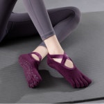 필라테스 요가 양말 미끄럼방지 발가락 홈트 GX 레깅스 노패디 필레테스 요가슈즈 샥스 : 늘다인마켓